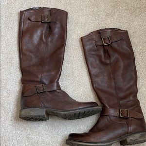 Leather Riding Boots